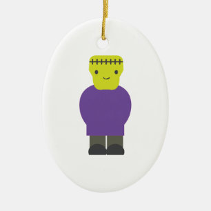 Süsse Frankenstein Monster Keramikornament