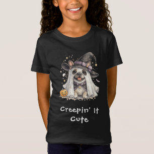 Süße Französische Bulldogge Halloween Hexe Schleic T-Shirt