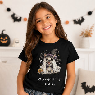 Süße Französische Bulldogge Halloween Hexe Schleic T-Shirt