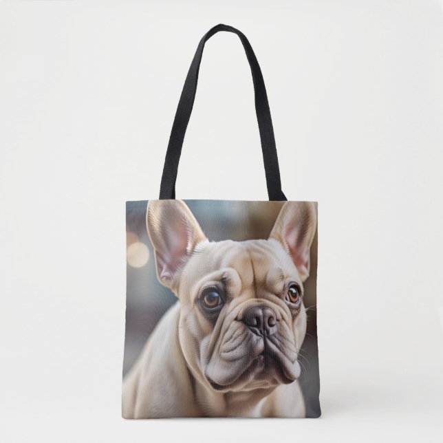 Süße Französische Bulldogge-Tasche (Vorderseite)