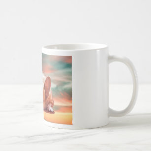 Süße Französische Bulldogge Wasserfarben Kunstmale Tasse