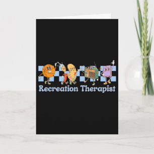 Süße Freizeittherapeutin Therapeutische Freizeitge Karte