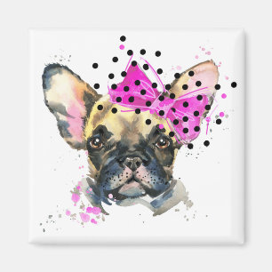 Süsse French Bull Dog Magnet