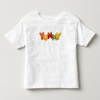 Süße frische Früchte leckere Typografie Toddler T- Kleinkind T-shirt