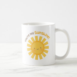 Süße fröhliche Wertschätzung Du bist mein Sonnensc Tasse