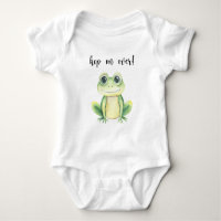 Süße Frosch-Baby-Party
