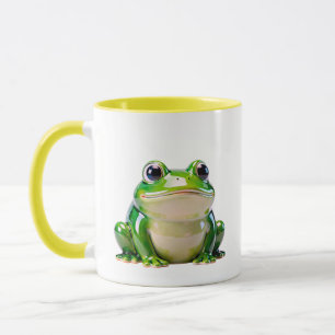 Süße Frosch-Illustration Tasse