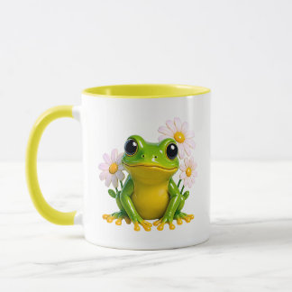 Süße Frosch-Illustration Tasse
