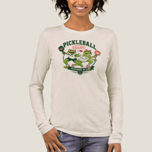 Süße Frosch-Partner im Dink-lustigen Sportdesign Tri-Blend Shirt