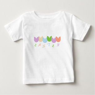 Süße Frühlings-Tulpen, Personalisierung mit 6-Buch Baby T-shirt