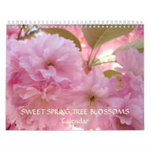 SÜSSE FRÜHLINGSBÄUME BLÜHEN Kalender Geschenke
