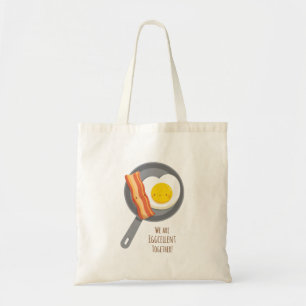 Süße Frühstücks-Speck-und-Ei-Tasche Tragetasche
