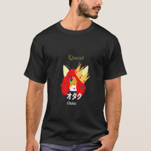 Süße Fuchs Foxy Queen Otaku T-Shirt