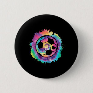 Süße Fußball Mädchen Spielerin Fußball Liebhaber F Button