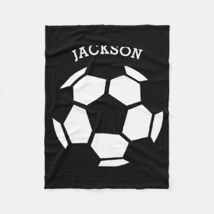 Süße Fußball-Personalisierte Kinder Sport T-Shirts Fleecedecke