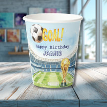 Süße Fußball-Weltmeisterschaft Kindergeburtstag-Pa