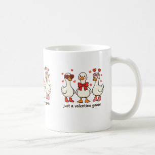 Süße Gans Valentinstag Tasse