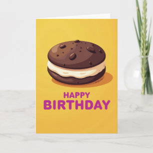Süße Geburtstag-Sandwich-Karte Karte
