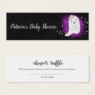 Süße Geist Halloween Baby Shower Windel-Raffle