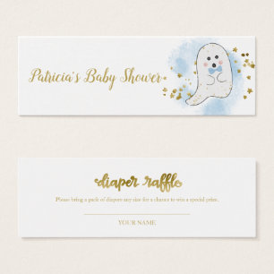 Süße Geist Halloween Babyparty Windel-Raffle