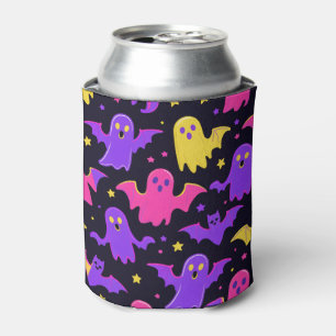 Süße Geister & Fledermäuse Halloween Dosenkühler