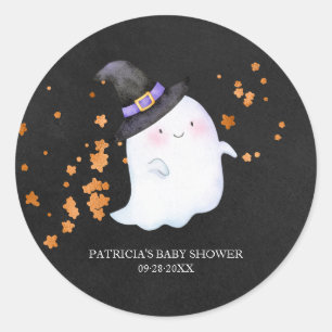 Süße Geister-Halloween Mädchen-Baby-Party Runder Aufkleber