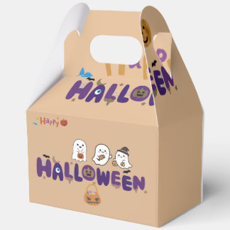 Süße Geister-Halloween-Party-Geschenkbox | Süßes o Geschenkschachtel