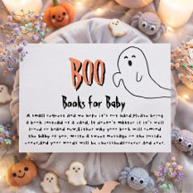 Süße Geister Kleine Boo Baby Shower Bücher für Bab