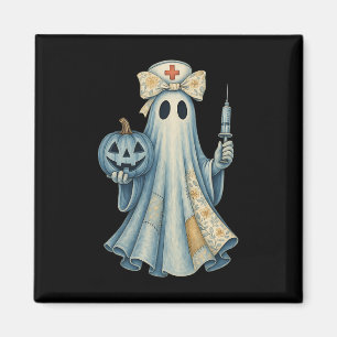 Süße Geister-Krankenschwester-Schleife Vintage-Hal Magnet