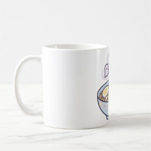 Süße Geister-Ramen-Schale Halloween-Kunst Kaffeetasse