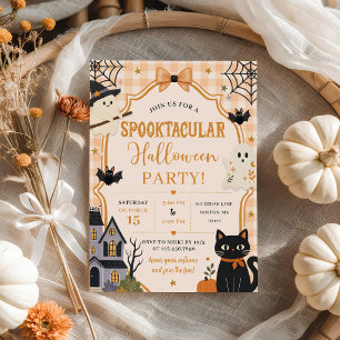 Süße Geister-Spooktastische Halloween-Party Einladung