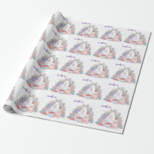 Süße Geister-Teeparty-Geschenkpapier | Spukig Süß