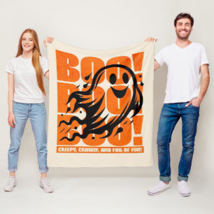 Süße Geister und süßes Halloween  Fleecedecke