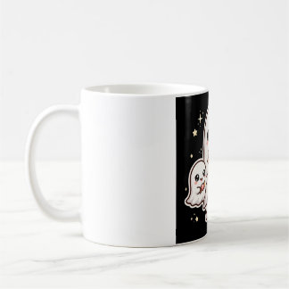Süße Geisterfamilie Halloween Kaffeetasse