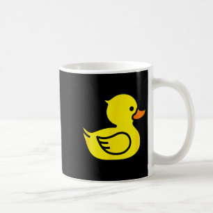Süße gelbe Ente Cartoon Neuheit Grafik T-Shirts & Kaffeetasse