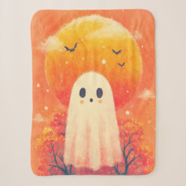 Süße gemütliche Halloween-Decke Sherpadecke