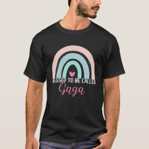 Süße Gesegnete, Gaga genannt zu werden Boho Regenb T-Shirt