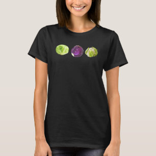 Süße gesunde Salat Essen grüne Gemüse Liebe Gemüse T-Shirt