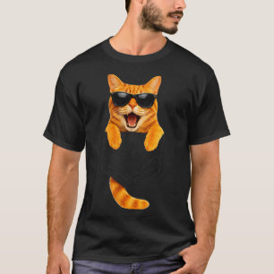 Süße getigerte Katze Tasche lustige Katzenmutter K T-Shirt