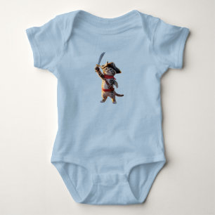 Süße getigerte Pirat Baby Strampler