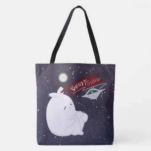 Süße Ghost & UFO All-Over-Print-Tasche