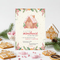 Süße Gingerbread-Baby-Party