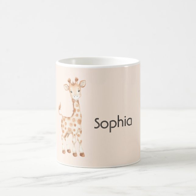 Süße Giraffe Kaffeetasse (Mittel)