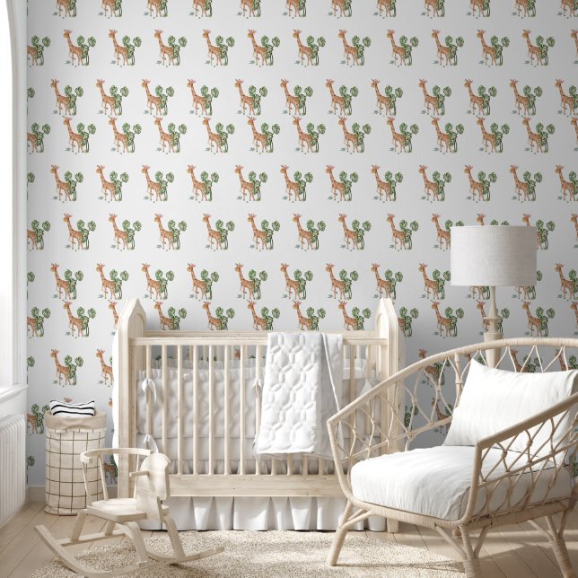 Süße Giraffe Tapete (Kinder)
