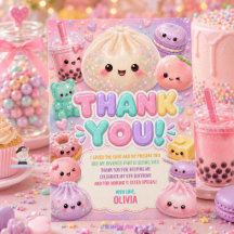Süße Glitter-Dumpling-Bao-Quetschparty zum Geburts