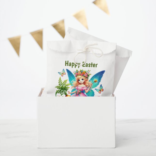 Süße glückliche Osterglücksfee  Geschenktütchen (Party)