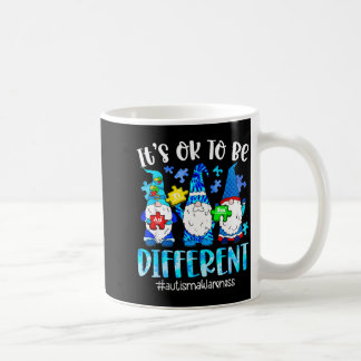 Süße Gnome Autismus-Bewusstsein anders zu sein Puz Kaffeetasse