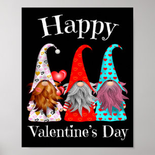 Süße Gnome Valentinsgeschenk Paar passend _1 Poster