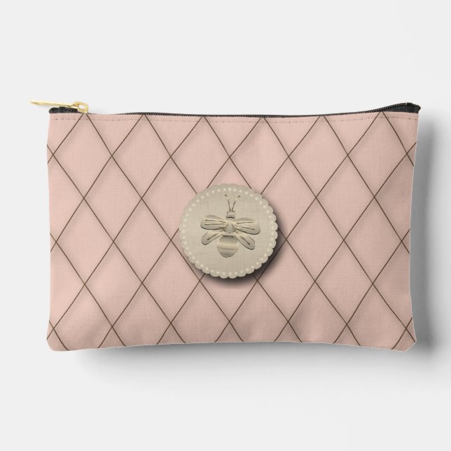 Süße Goldbiene Geschenk Zubehörtasche (Vorderseite)