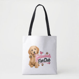 Süße Goldendoodle-Fan-Club-Tasche 